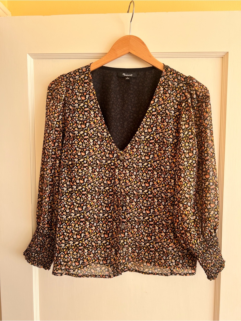 Madewell Floral Blouse